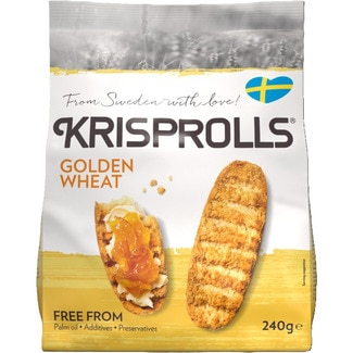 panecillos suecos dorados paquete 240 g - Krisprolls