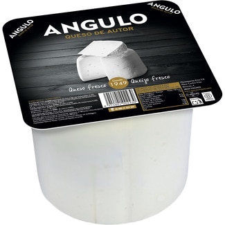 queso fresco de vaca de autor elaborado con leche pasteurizada - Angulo