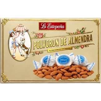 polvorón de almendras enteras estuche 280 g - La Estepeña