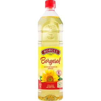 aceite refinado de girasol botella 1 l - Borgesol