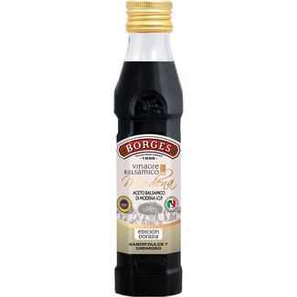 vinagre balsámico de Módena IGP aceto balsamico di Modena edición dorada botella 250 ml - Borges