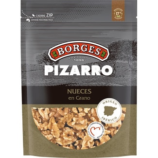 PIZARRO nueces en grano bolsa 130 g - Borges