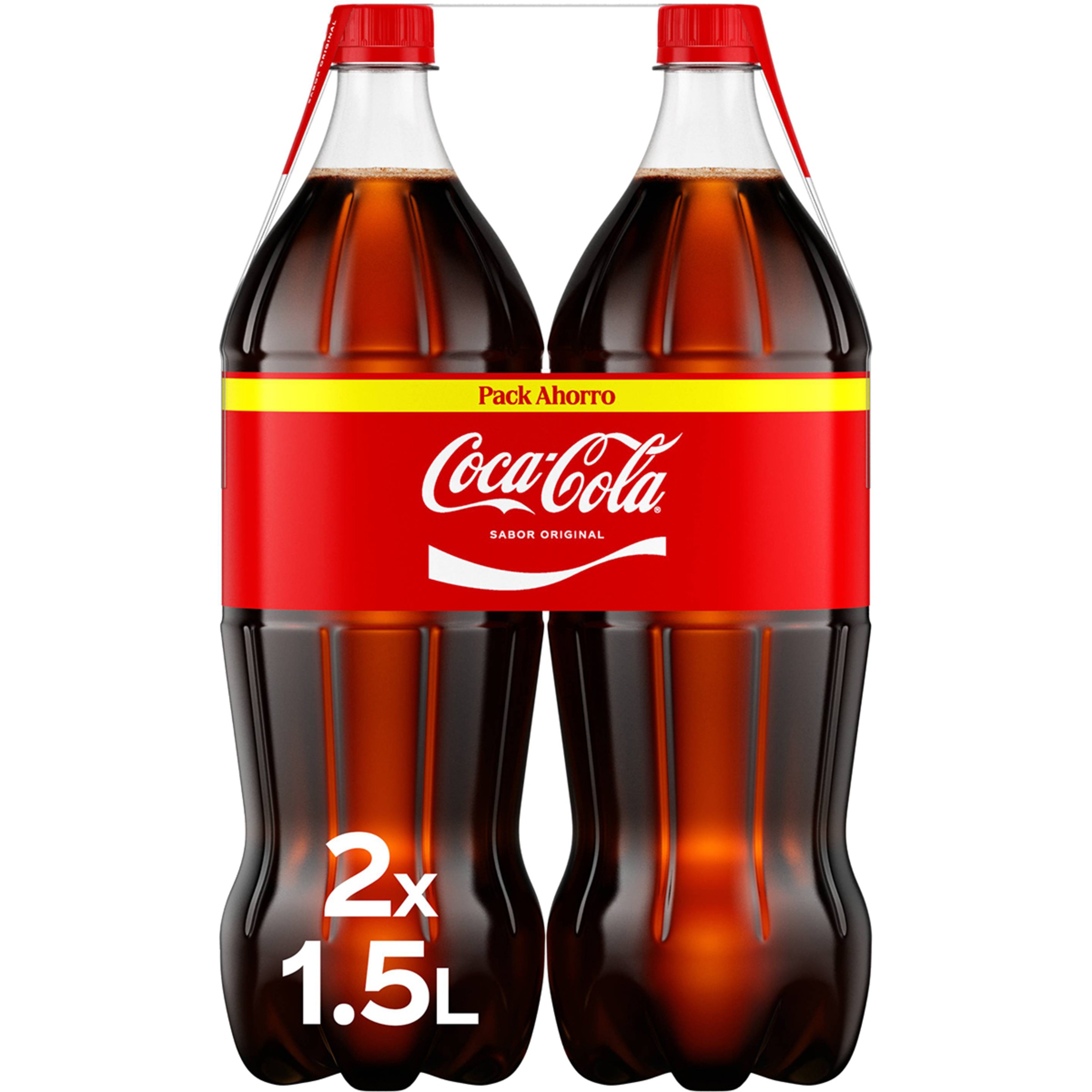 refresco de cola original pack 2 botellas 1,5 l