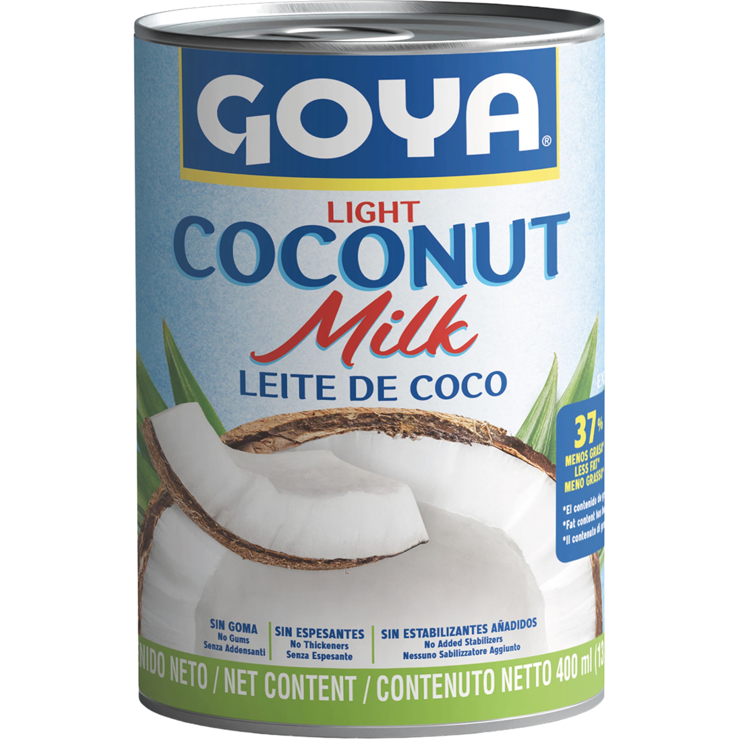 Light leche de coco para cocina lata 400 ml