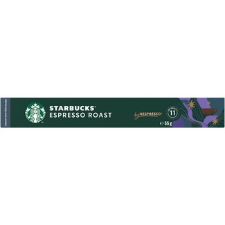 café en capsulas espresso intensidad 11 estuche 10 cápsulas compatibles con máquinas Nespresso - Starbucks