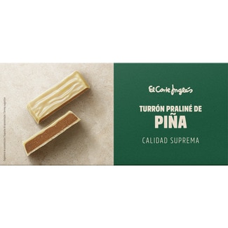 turrón de piña Calidad Suprema tableta 200 g - El Corte Ingles