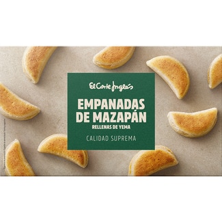 empanadas de mazapán rellenas de yema estuche 200 g - El Corte Ingles