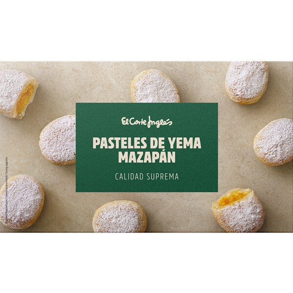 pasteles de yema de mazapán Calidad Suprema estuche 300 g