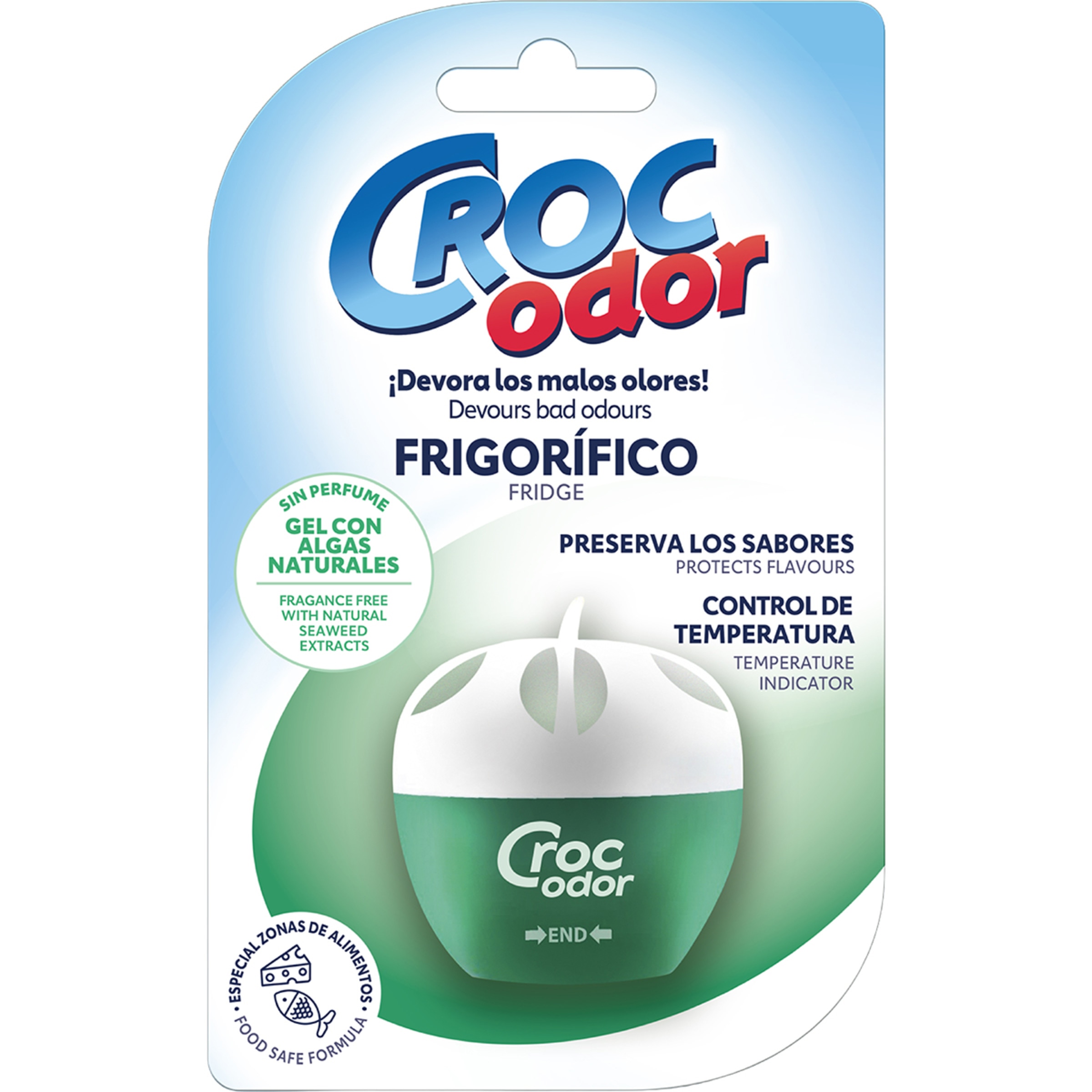 absorbeolores de frigorífico con algas naturales envase 1 unidad