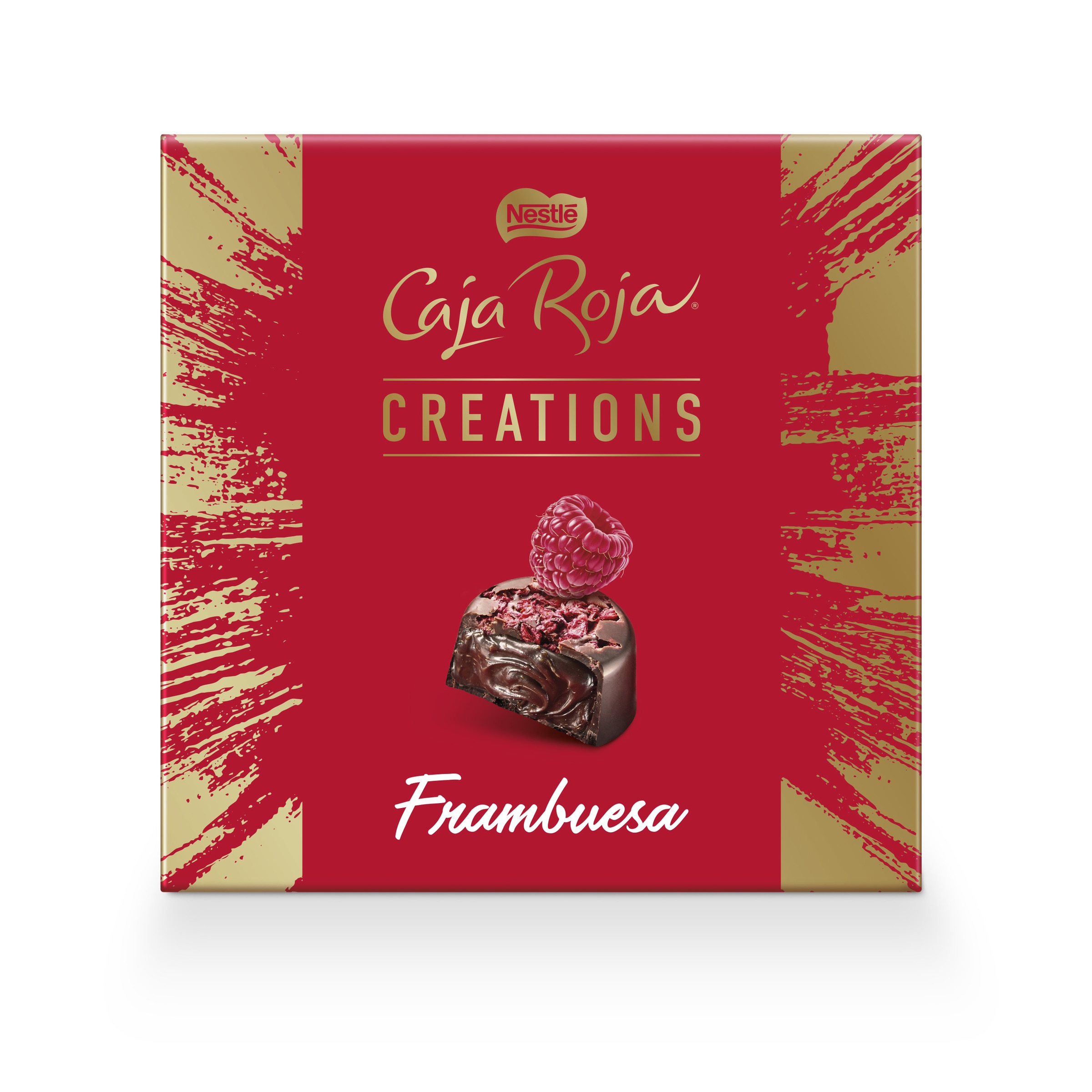 Bombons de Framboesa Creations Caja Roja embalagem 112 g