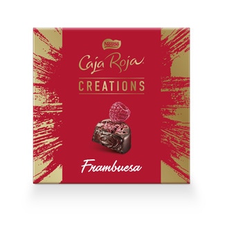 Bombons de Framboesa Creations Caja Roja embalagem 112 g - Nestlé