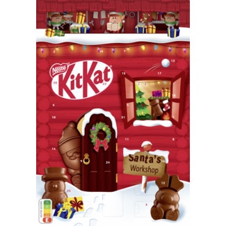 Calendário do Advento embalagem 208 g - Kit Kat