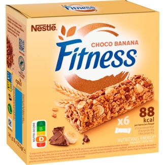 Barra de Cereais com Chocolate e Banana Pack 6 embalagem 141 g - Nestlé Fitness