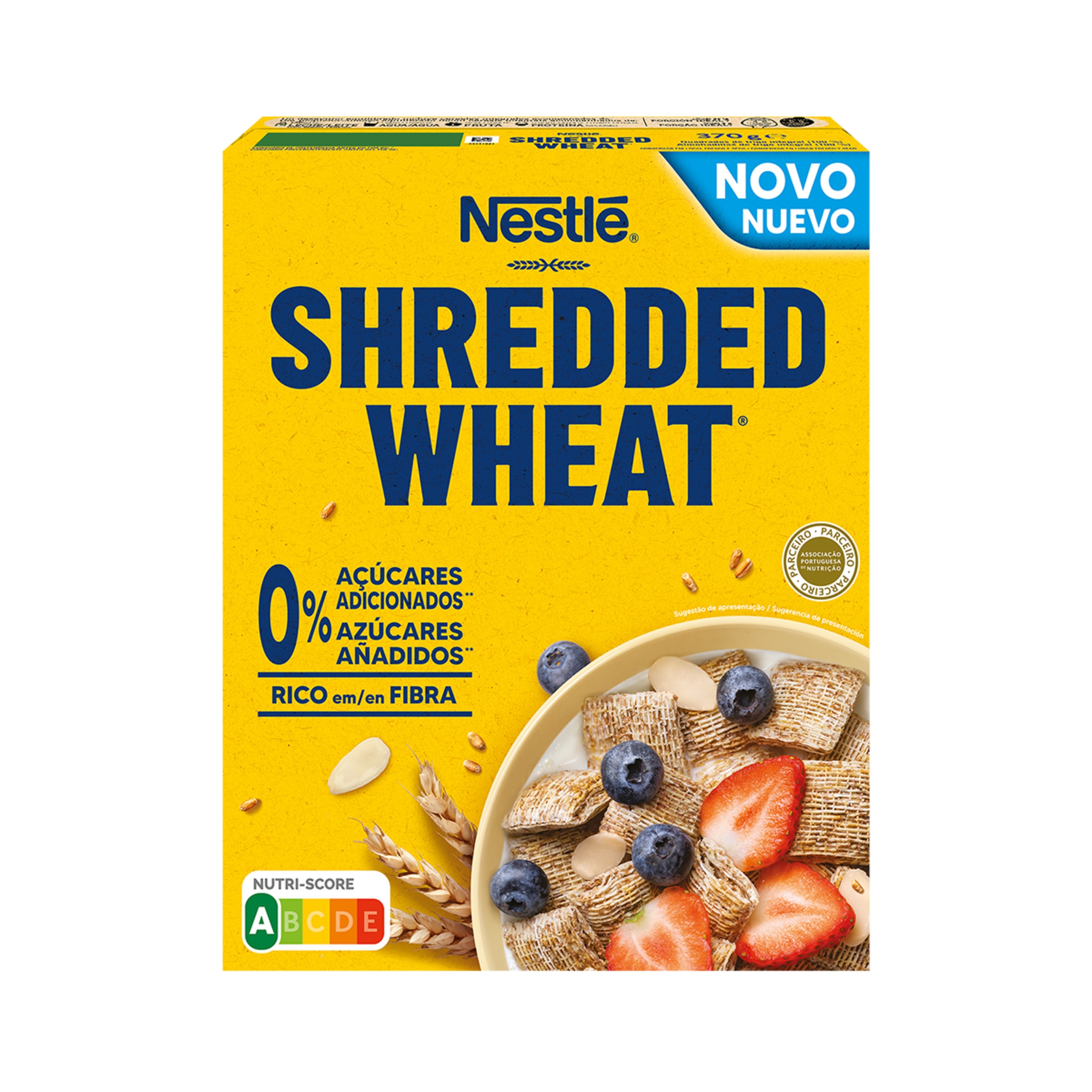 Cereais Shredded Wheat embalagem 370 g