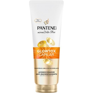 acondicionador Glow Capilar Anti-Encrespamiento con o sin aclarado tubo 275 ml - Pantene Pro-v