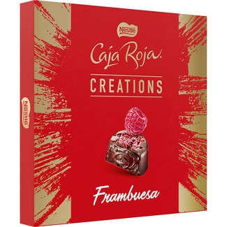 Creations bombones de chocolate negro y frambuesa estuche 109 g - Nestle