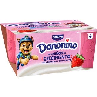petit sabor fresa maxi sin gluten pack 4 unidades 100 g - Danone Danonino