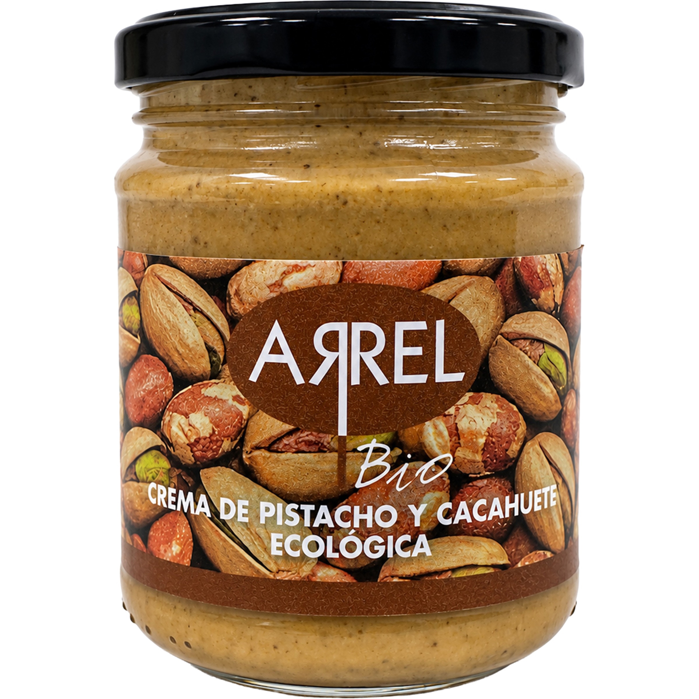 Bio crema de pistacho y cacahuete ecológica frasco 290 g