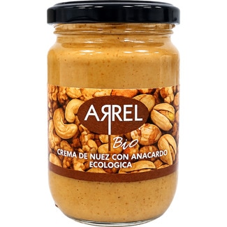 Bio crema de nuez con anacardo ecológica frasco 290 g - Arrel