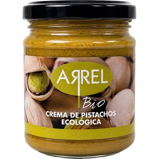 Bio crema de pistachos ecológica frasco 180 g - Arrel