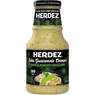 salsa guacamole botella 240 g - Herdez