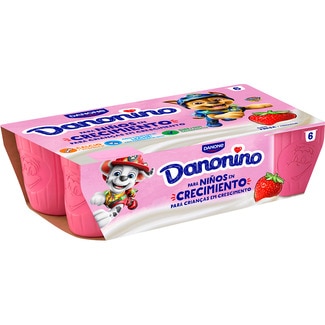 petit sabor fresa sin gluten pack 6 unidades 50 g - Danone Danonino