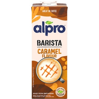 Barista bebida de avena y soja sabor caramelo brik 1 l - Alpro