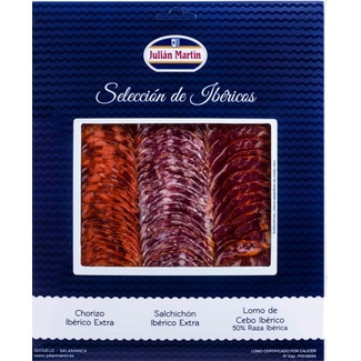 Enchidos Ibéricos Sortido Fatiada unidade 220 g - Julian Martin