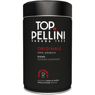 café molido arábica 100% Top lata 250 g - Pellini