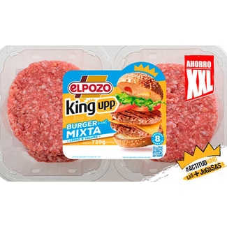 Hamburguer Misto Bovino e Suíno  XXL unidade 720 g - Elpozo