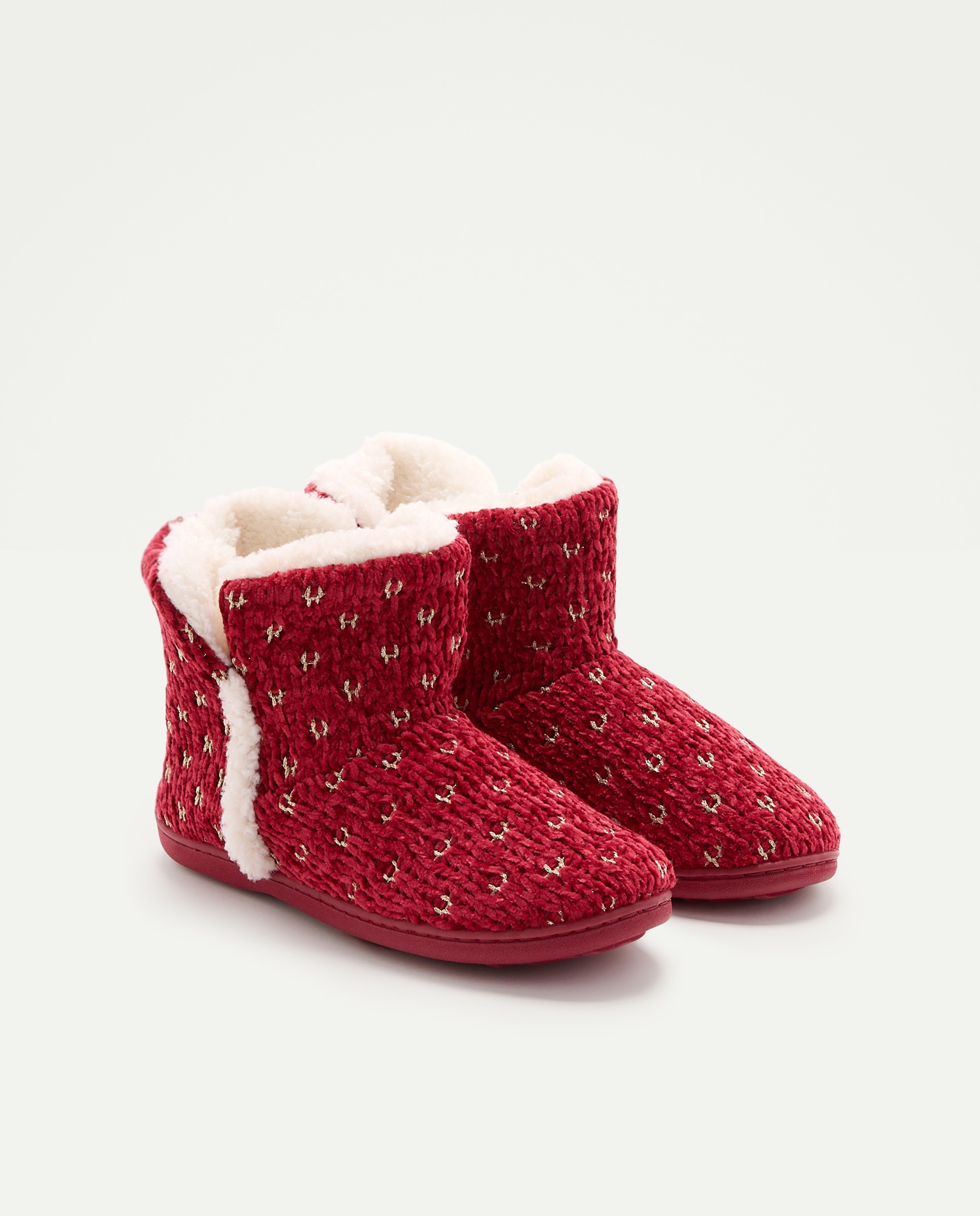 Imagen 2 de Botas mujer xmas estampada - Énfasis - 600 Rojo 600 Rojo