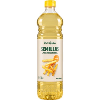 aceite refinado de semillas especial para freír botella 1 l - El Corte Ingles