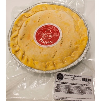 Empada de Bacalhau embalagem 1 kg - Cozinha Das Marias