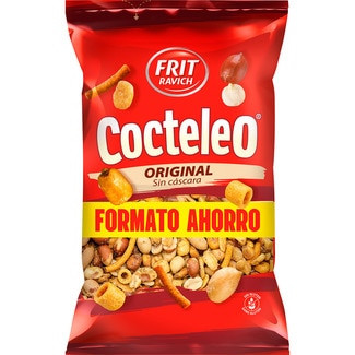 Cocteleo original sin cáscara sin gluten formato ahorro bolsa 300 g - Frit Ravich