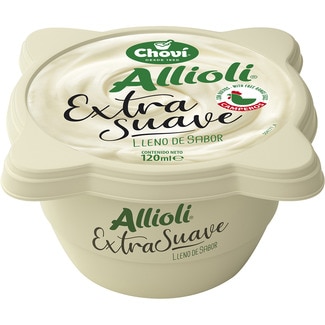 salsa fresca alioli extra suave envase 120 ml sin gluten - Chovi