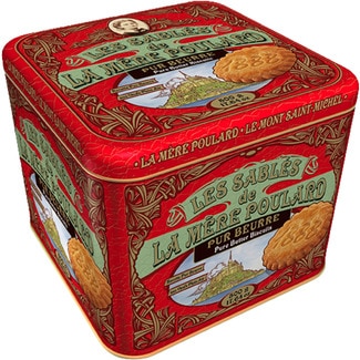 galletas de mantequilla Sablés francesas lata 500 g - La Mere Poulard