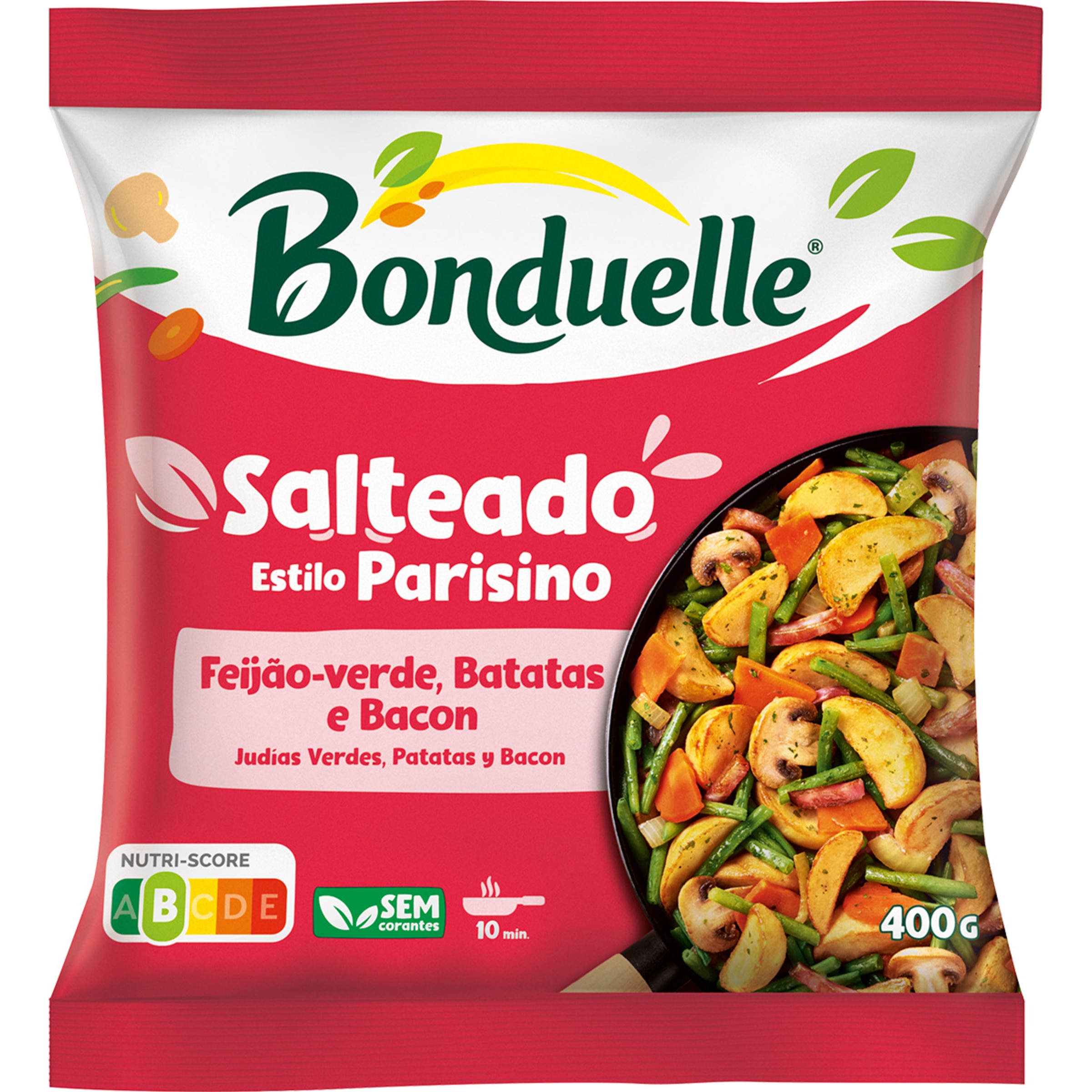 Salteado Estilo Parisino embalagem 400 g