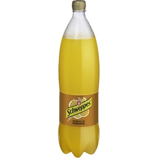 refresco de naranja original con gas botella 1,5 l - Schweppes