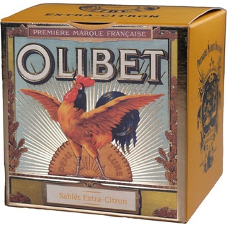 galletas de mantequilla sablé con extra de limón estuche 140 g - Olibet