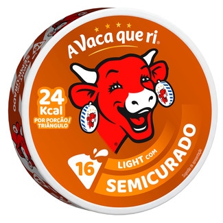 Queijo Light Curado 16 Porções unidade 250 g - A Vaca Que Ri