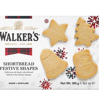 galletas de mantequilla Festive Shapes estuche 260 g - Walkers