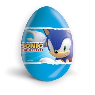 Ovo de Chocolate com Supresa Sonic embalagem 20 g - Zaini