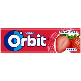 Pastilha Elástica de Morango embalagem 14 g - Orbit