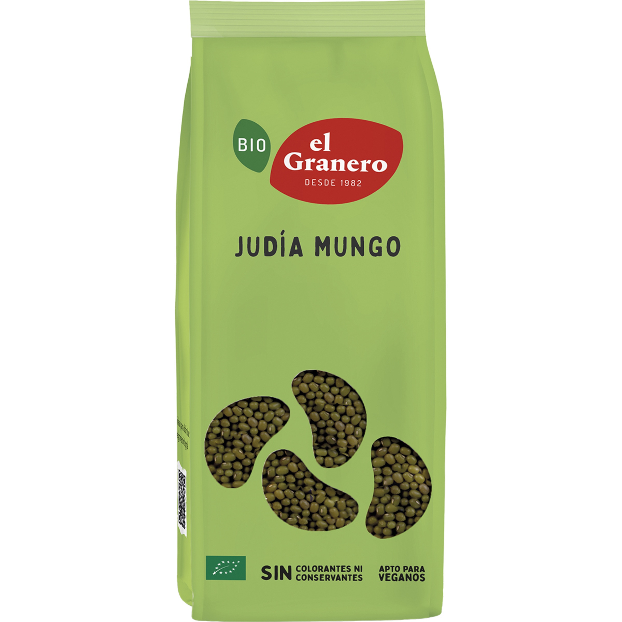 Bio judia mungo o soja verde de cultivo ecológico bolsa 500 g