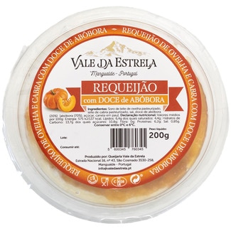 Requeijão Com Doce de Abóbora unidade 200 g - Vale Da Estrela