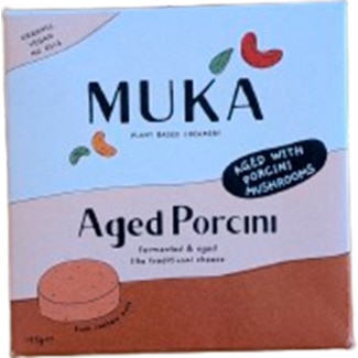 Queijo Vegan Caju e Cogumelos embalagem 125 g - Muka