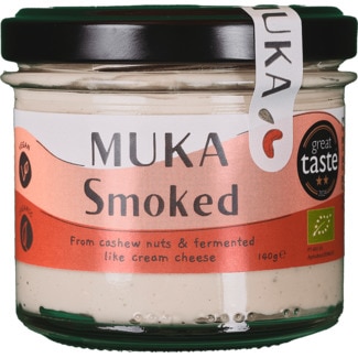 Creme Vegan de Caju Fumado frasco 130 ml - Muka