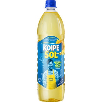 aceite refinado de girasol botella 1 l - Koipe Sol