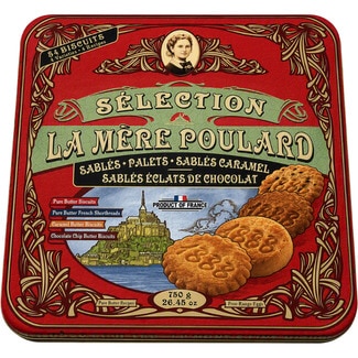 galletas de mantequilla surtidas lata 750 g - La Mere Poulard