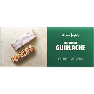 turrón de guirlache Calidad Suprema estuche 200 g - El Corte Ingles